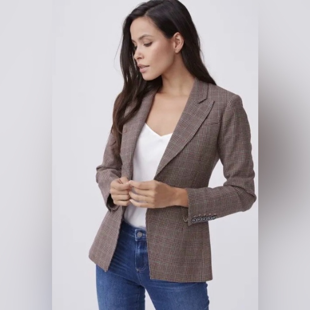 NWT PAIGE Chelsee Blazer Cordovan